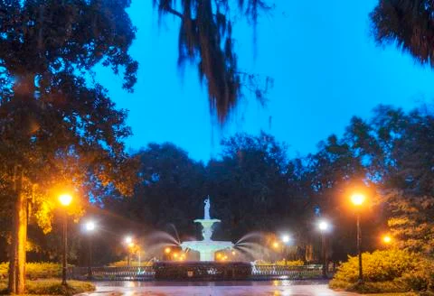 Forsyth Fountain Stock Photos