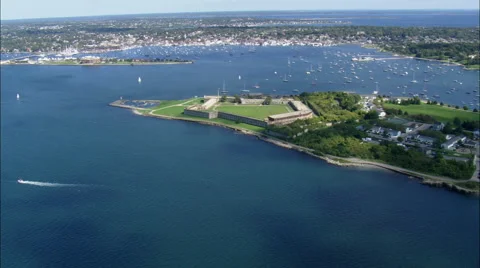 Fort Adams Stock Footage 65388285