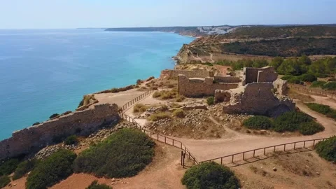 Fort of Almédena 스톡 동영상 132525470