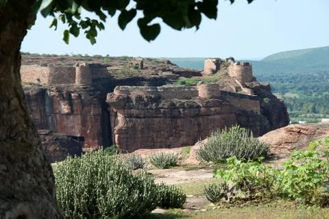 Fort of Badami Stock Photos