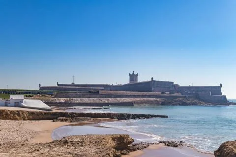 Fort in the beach Stock Photos
