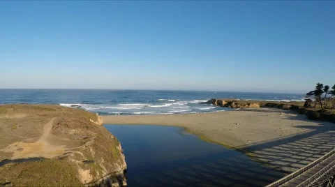 Fort Bragg - Pacific Ocean Stock Footage 54955872