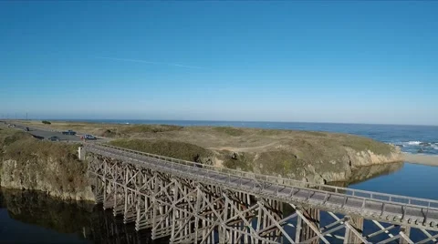 Fort Bragg - Pudding Creek 3 Stock Footage 54955865