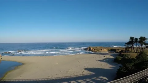 Fort Bragg - Walking Bridge 3 Stock Footage 54955838