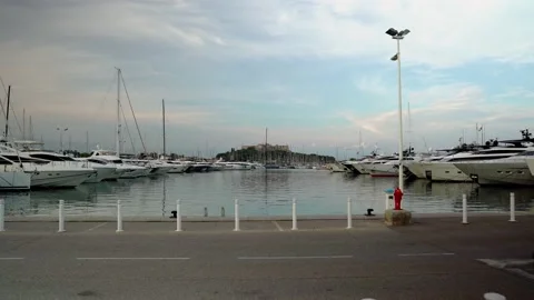 Fort Carre in Antibes Stock Footage 208457612