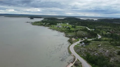 Fort Chipewyan Waterside 库存影片 156564459