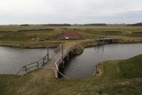 Fort de schans Stock Photos