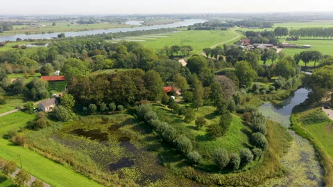 Fort Everdingen Netherlands 스톡 동영상 141532443