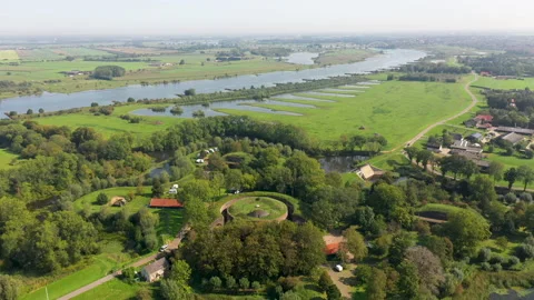 Fort Everdingen Netherlands Stock Footage 141532456