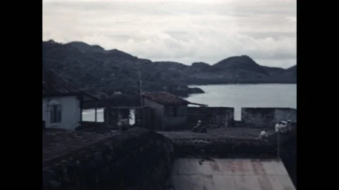Fort George, Grenada 1938 Stock Footage 196174609