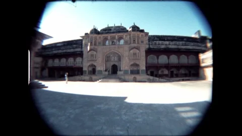 Fort Interior Architecture Stock Footage 276292897