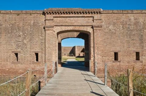 Fort jackson gate Stock-Fotos