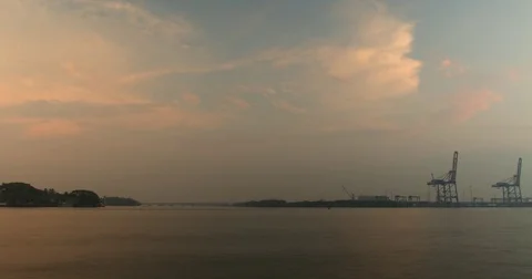 Fort Kochi Time Lapse Stock Footage 73000252