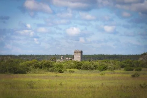 Fort Matanza St. Augustine, Florida Stockfoto's