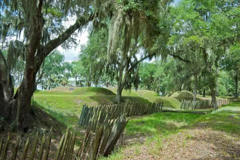 Fort mcallister 스톡 사진