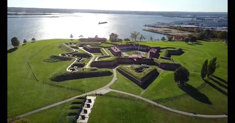 Fort McHenry Stock Footage