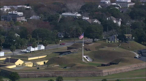 Fort Moultrie Stock Footage 65429963