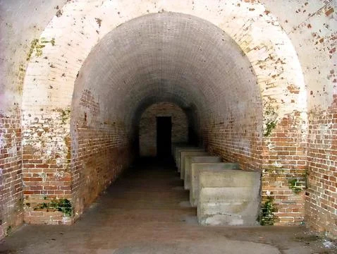 Fort Pickens Ruins Stock Photos