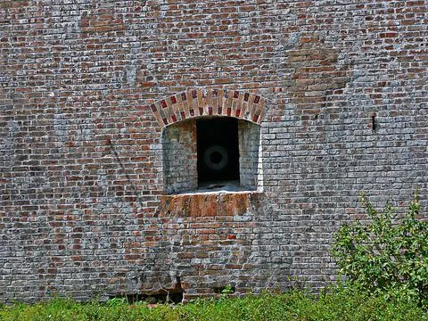 Fort Pickens Ruins Stock Photos