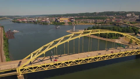 Fort Pitt Bridge 動画素材 222031092