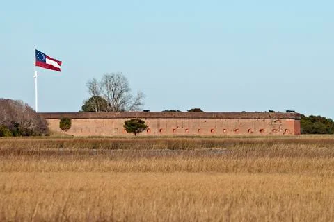 Fort pulaski 스톡 사진