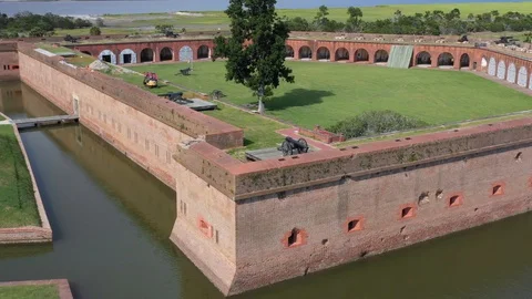 Fort Pulaski Slider 库存影片 95189110