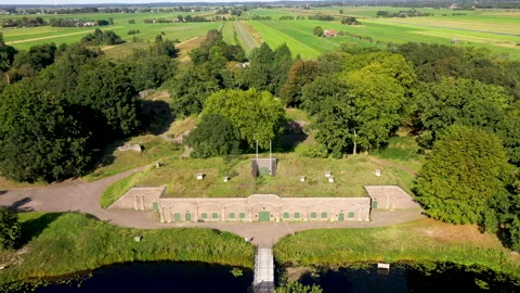 Fort Ruigenhoek Video stock 141532572