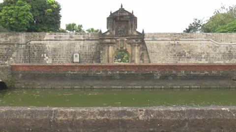 Fort santiago Stock Footage 34328679