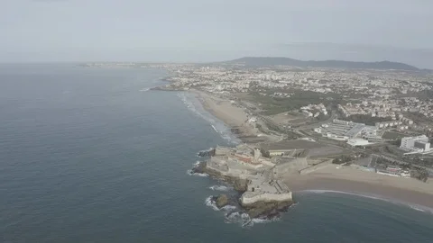 A fort by the sea 2 Stock Footage 124223953