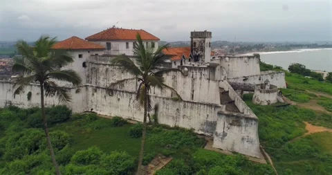 Fort St Jago Fly-by Vídeos de archivo 310041659