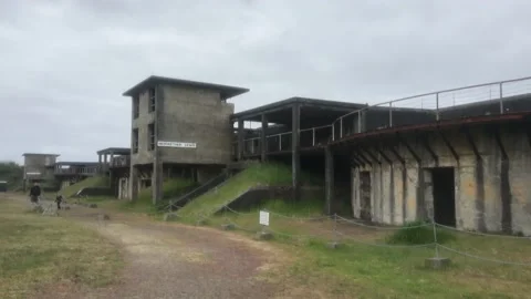 Fort Stevens State Park Video stock 163626269