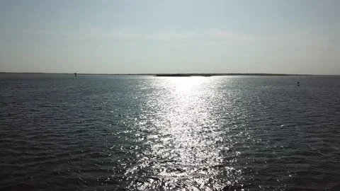 Fort Sumter Drone Shot Stock Footage 168978804