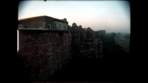 Fort Wall at Dusk Video stock 276292775