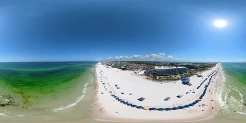 Fort Walton Beach Florida 360 Stock Footage 197325382