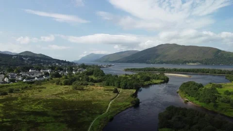 Fort William River Lochy Vídeos de archivo 331663188