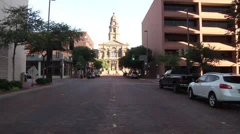 Fort Worth Courthouse 動画素材 26394270
