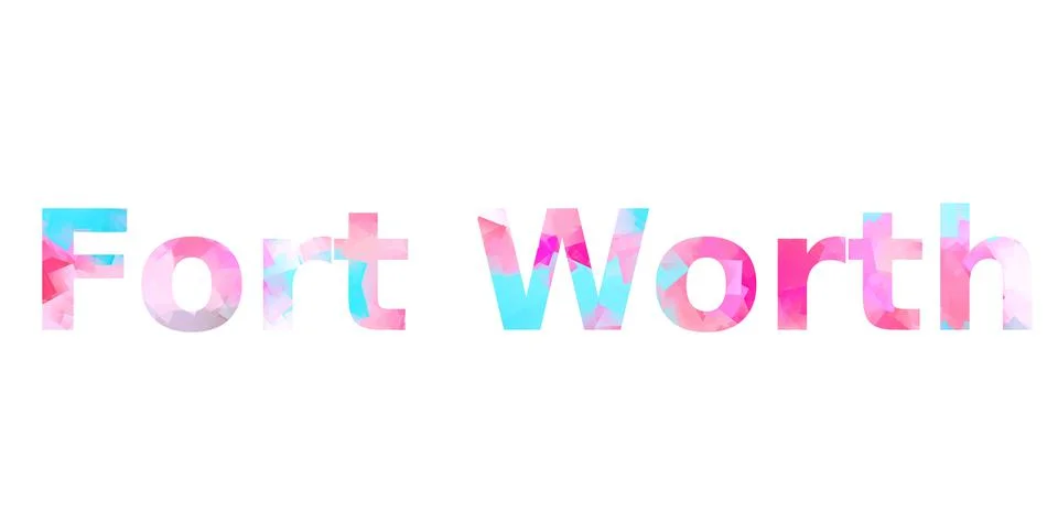 Fort Worth Stock Illustration