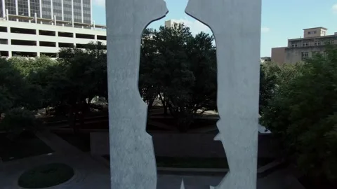 Fort Worth monument Stock Footage 234027483
