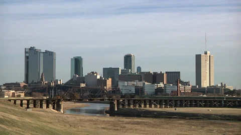 Fort Worth Skyline 動画素材 33821832