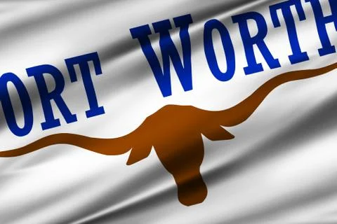 Fort Worth Texas Stock Illustration