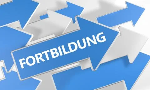 Fortbildung Illustrazione stock