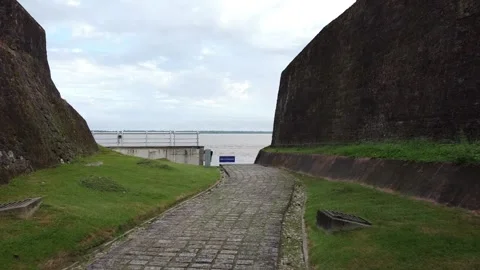 Forte do castelo Belém do Pará Video stock 195098614