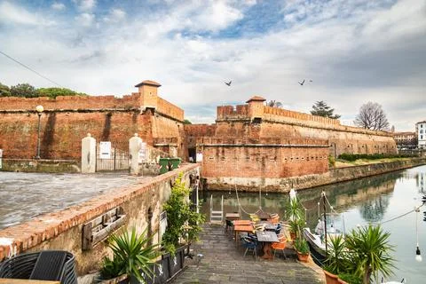 The Fortezza Nuova end of the 1500s is a considerable fortification, in sto.. Foto stock