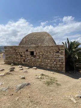Fortezza of Rethymnon, Crete. Stock Photos