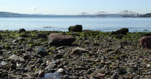 Forth Bridge Stock Footage 101312170