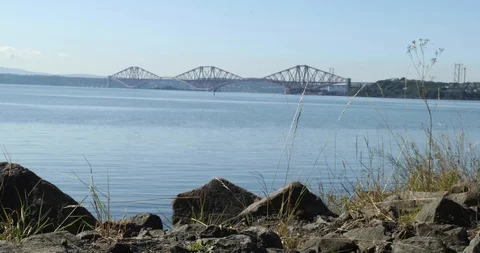 Forth Bridge Video stock 101312371
