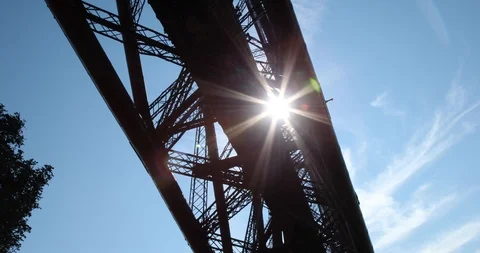 Forth Bridge Stock Footage 101312562