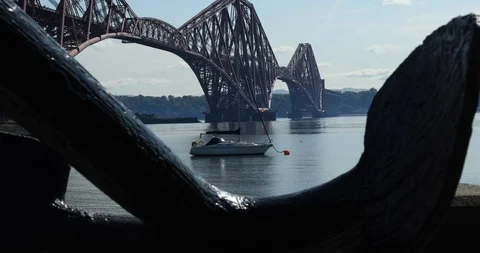 Forth Bridge Video stock 101312748