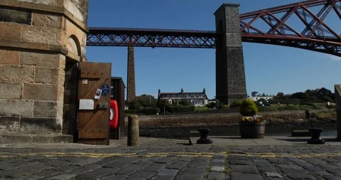Forth Bridge Stock Footage 101312830