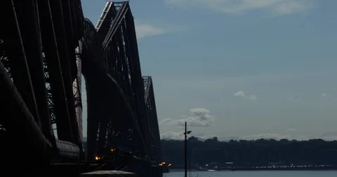 Forth Bridge Stock Footage 101313091